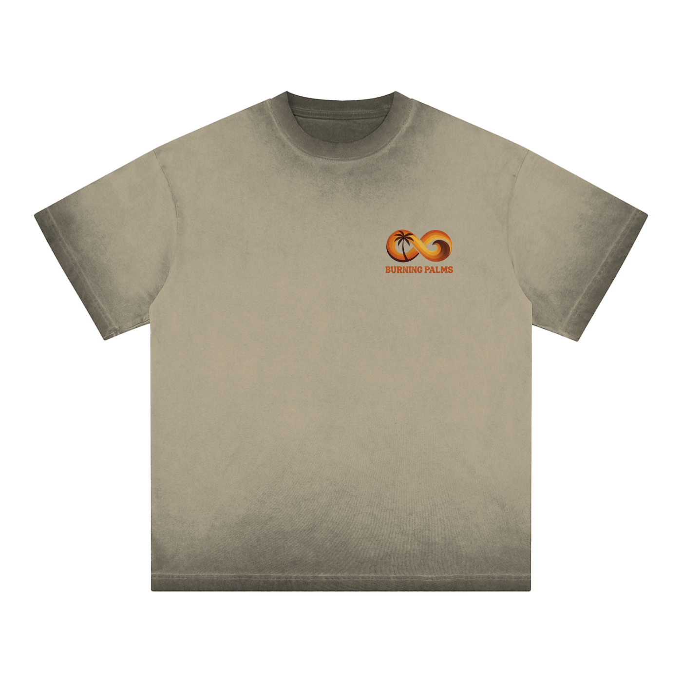 Reverse Dyed Loose Cotton T-Shirt